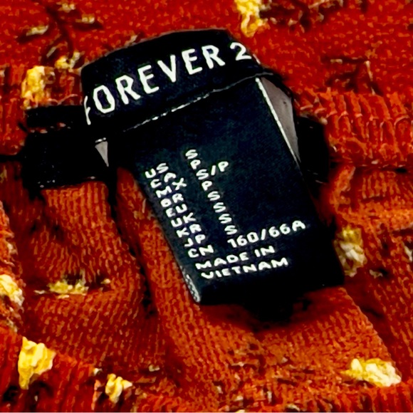 Forever 21 Strapless Jumpsuit in Rust - Picture 2 of 5